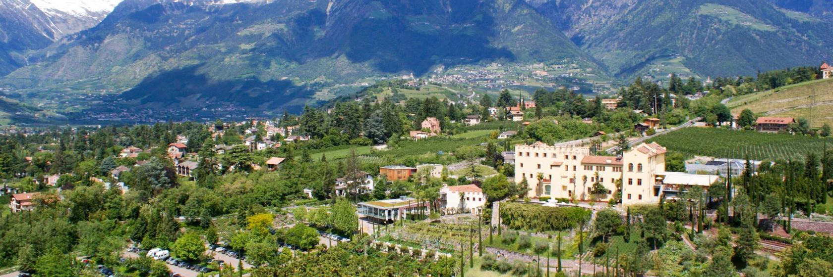 Die Gärten von Schloss Trauttmansdorff